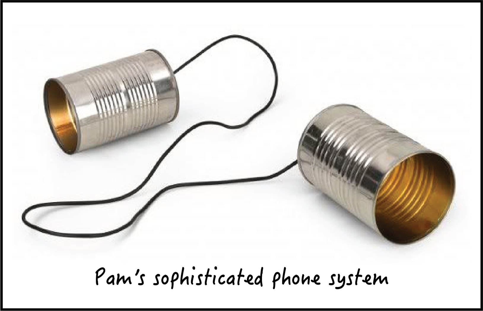 Tin can string phone
